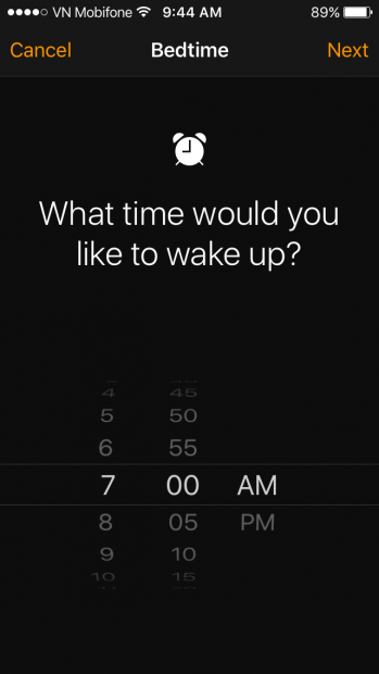 Chức năng iOS 10: Tính năng nhắc nhở đi ngủ Bedtime Chức năng iOS 10: Tính năng nhắc nhở đi ngủ Bedtime